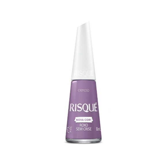 Esmalte Risqué Cremoso Roxo Sem Crise 8ml