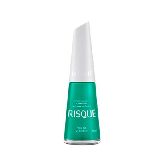 Esmalte Risqué Cremoso Ver De Verdade