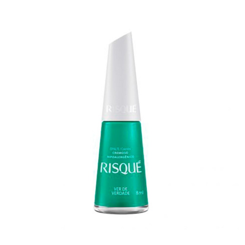 Esmalte Risqué Cremoso Ver de Verdade
