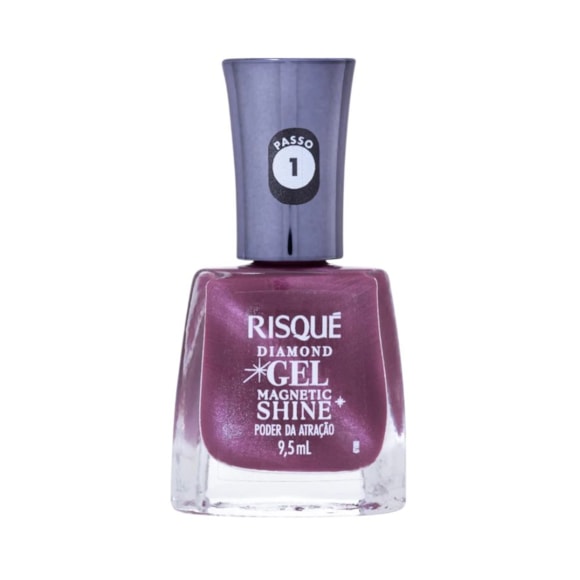 Esmalte Risqué Diamond Gel Coleção Magnetic Shine