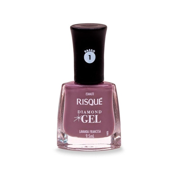 Esmalte Risqué Diamond Gel Cremoso Lavanda Francesa