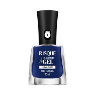 Esmalte Risqué Diamond Gel Cremoso Noite Estrelada 9,5ml