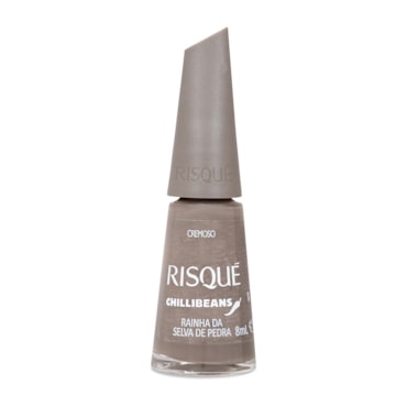 Esmalte Risqué & Chilli Beans Bronze Rainha da Selva de Pedra Cremoso