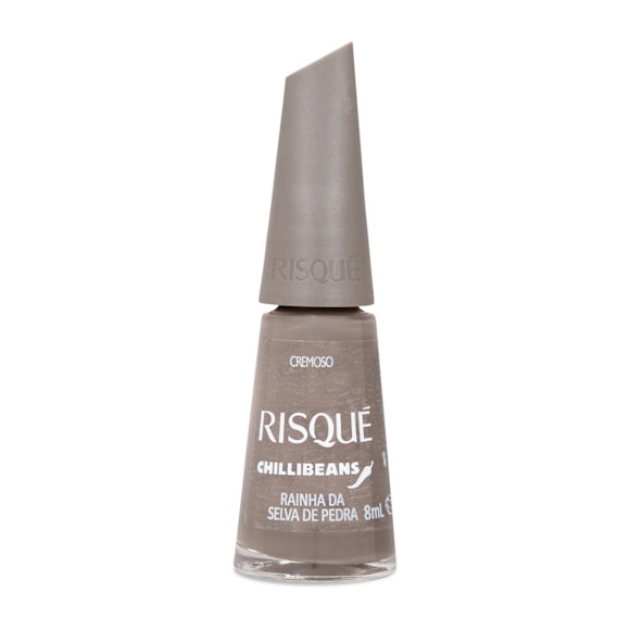 Esmalte Risqué & Chilli Beans Bronze Rainha da Selva de Pedra Cremoso