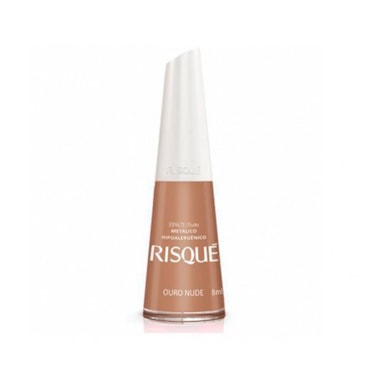 Esmalte Risqué Fast Fashion # Ouro Nude 