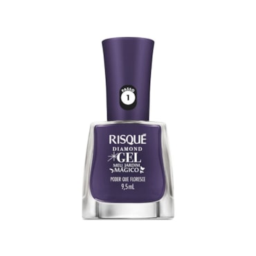 Esmalte Risqué Gel Coleção Meu Jardim Mágico