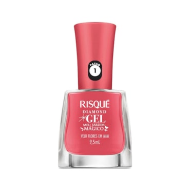 Esmalte Risqué Gel Coleção Meu Jardim Mágico