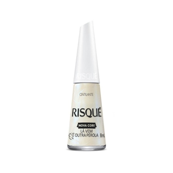 Esmalte Risqué Lá Vem Outra Perola 8ml