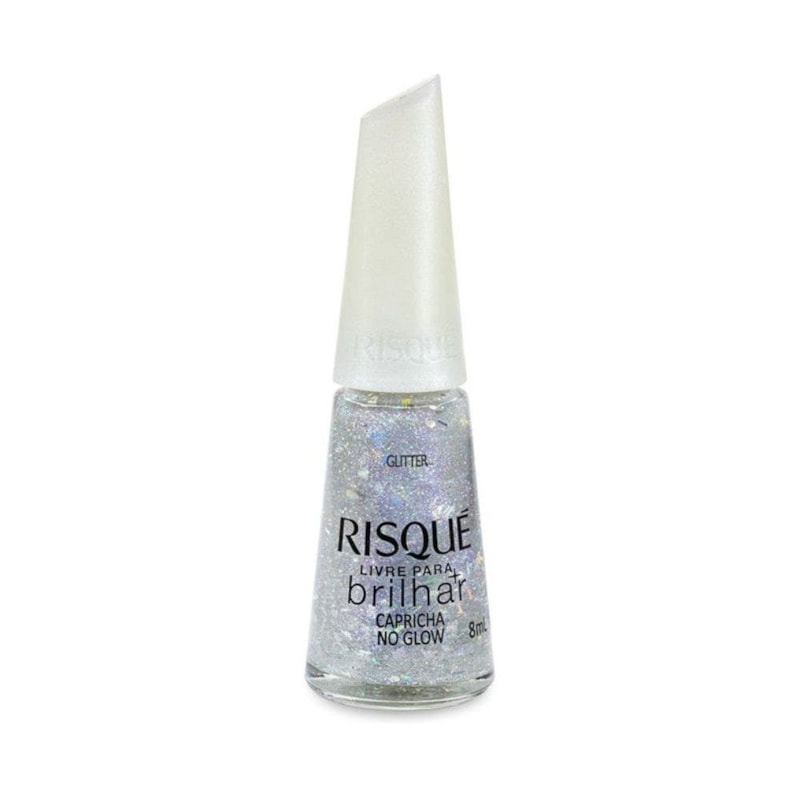 Esmalte Risqué Livre para Brilhar Capricha no Glow 8ml