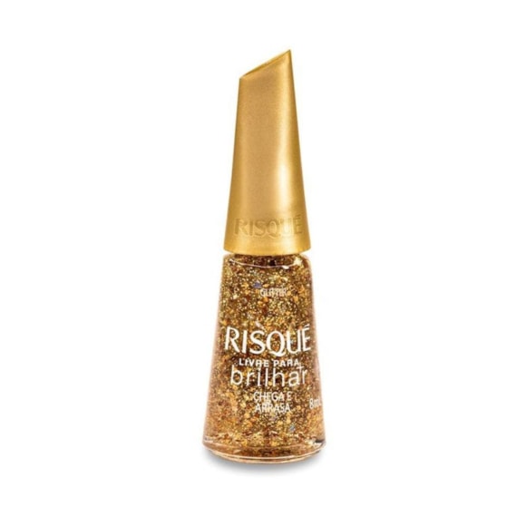 Esmalte Risqué Livre para Brilhar Chega E Arrasa 8ml