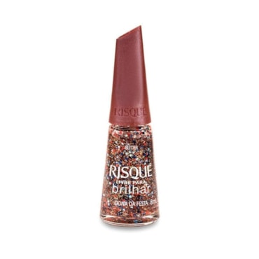 Esmalte Risqué Livre para Brilhar Dona Da Festa 8ml