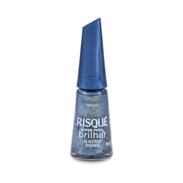 Esmalte Risqué Livre para Brilhar Ja Acordo Divando 8ml