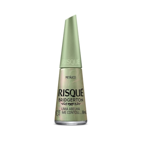 Esmalte Risqué Metálico Coleção Bridgerton Uma Abelha Me Contou... 8ml
