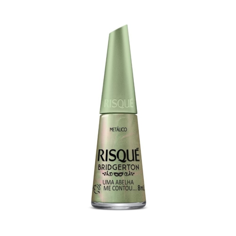 Esmalte Risqué Metálico Coleção Bridgerton Uma Abelha Me Contou.8ml