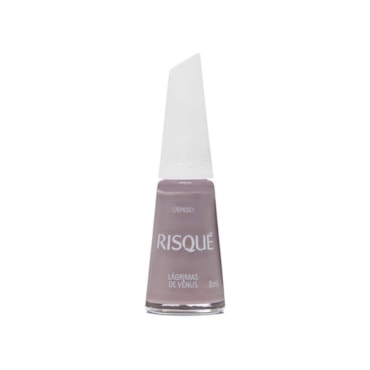 Esmalte Risqué Nude Cremoso Lágrimas de Vênus 8ml