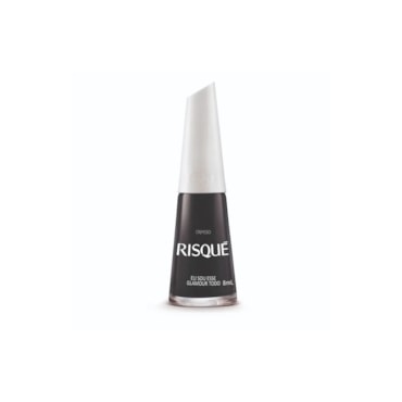 Esmalte Risqué Preto Cremoso Eu Sou Esse Glamour Todo 8ml