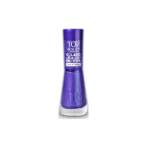 Esmalte Top Beauty Chuva De Confete Cintilante 9ml