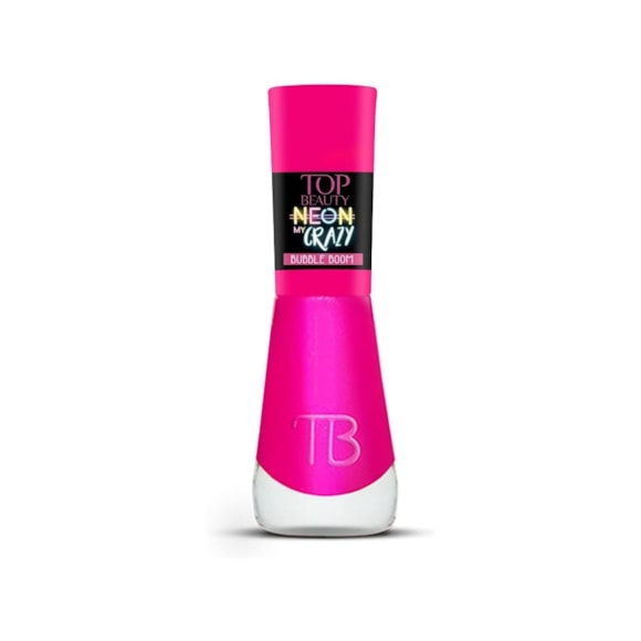 Esmalte Top Beauty Cintilante Premium Neon Crazy
