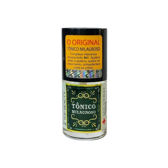 Esmalte Top Beauty Sos Unhas Tônico Milagroso