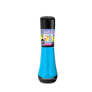 Esmalte Vult 5free Colors Bateria Azul 8ml