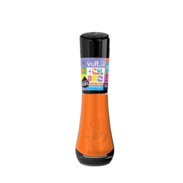 Esmalte Vult 5free Colors Laranja Eletrico 8ml