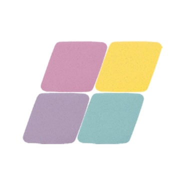 Esponja Maq Ricca Geometric Candy Colors 2321