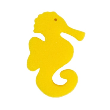 Esponja Minná Pluft Slim Cavalo Marinho Amarelo
