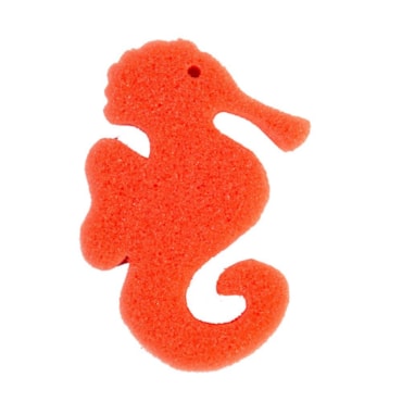 Esponja Minná Pluft Slim Cavalo Marinho Laranja