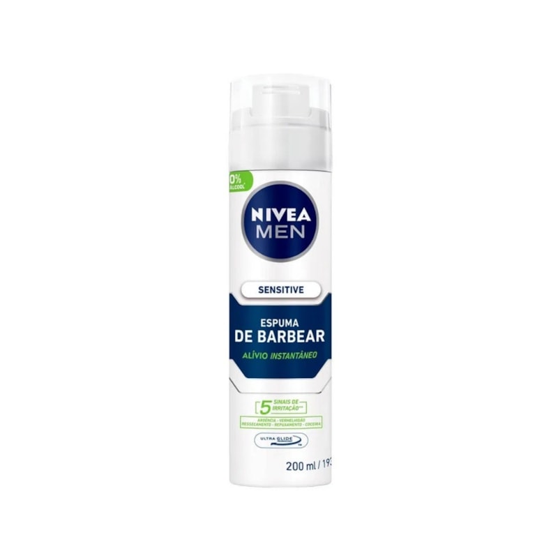Espuma Barbear Nivea Sensitive 193g