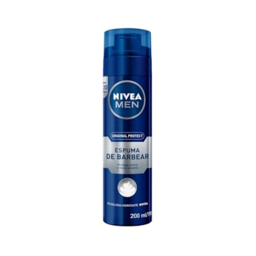 Espuma De Barbear Nivea Men Original Protect 200Ml