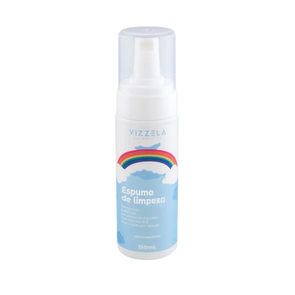 Espuma de Limpeza Facial Vizzela Nuvem