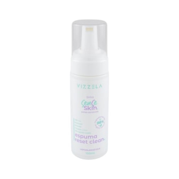 Espuma de Limpeza Vizzela Reset Clean Sense Skin - Pele Sensíveis