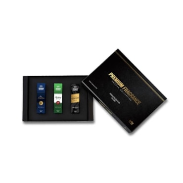 Estojo Desodorante Corporal Amakha Masculino Premium Fragance 45ml