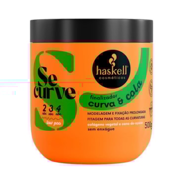 Finalizador Capilar Haskell Curva E Cola Se Curve 500g