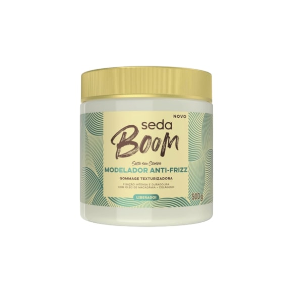 Finalizador Capilar Seda Boom Modelador Anti-Frizz 500g