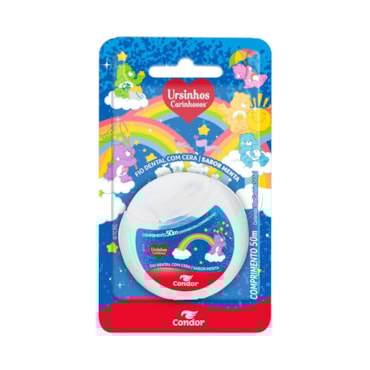 Fio Dental Condor Ursinhos Carinhosos Menta 50m