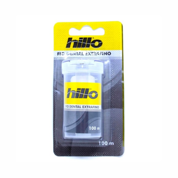 Fio Dental Hillo Extra Fino 100M.