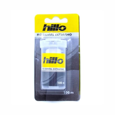 Fio Dental Hillo Extra Fino 100M.