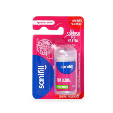 Fita Dental Sanifill Leve Mais Pague Menos 125m