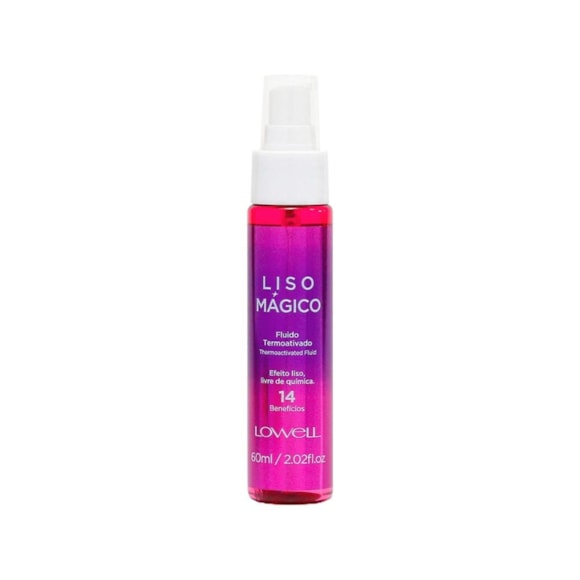 Fluído Capilar Termoativado Lowell Liso Magico 60ml