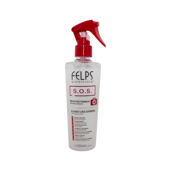 Fluído Felps Thermo Protetor SOS Liss Express 230ml