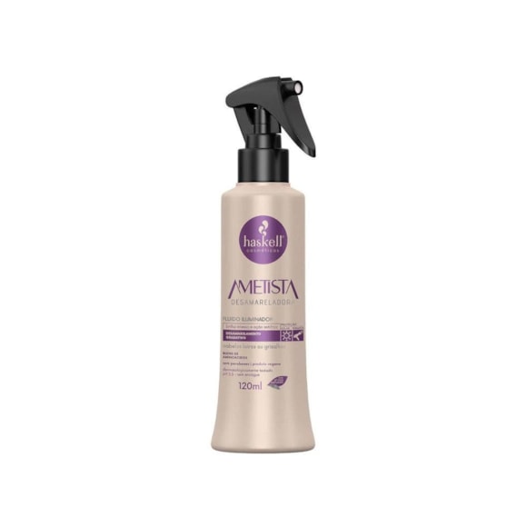Fluido Iluminador Ametista Desamareladora 120ml