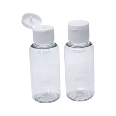 Frascos Minná Tampa Flip Top C/2un 80ml