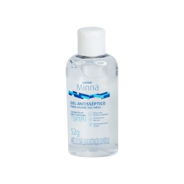 Gel Antisséptico Minná Mãos 52g