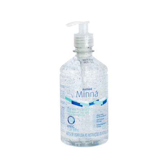 Gel Antisséptico Minná Mãos Toque De Frescor