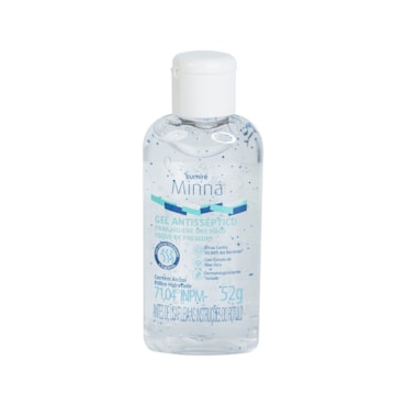 Gel Antisséptico Minná Mãos Toque De Frescor 52g