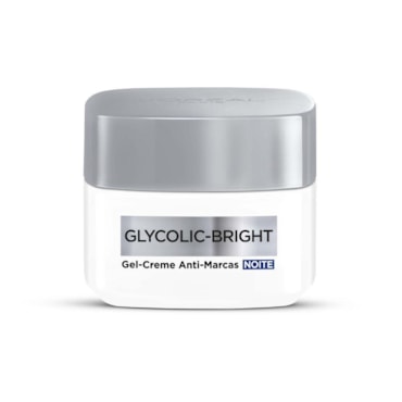 Gel-Creme Facial L'Oréal Glycolic Bright Anti Marcas Noite 49gr