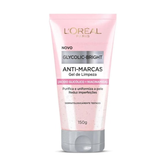 Gel De Limpeza Facial L'Oréal Glycolic Bright 150g