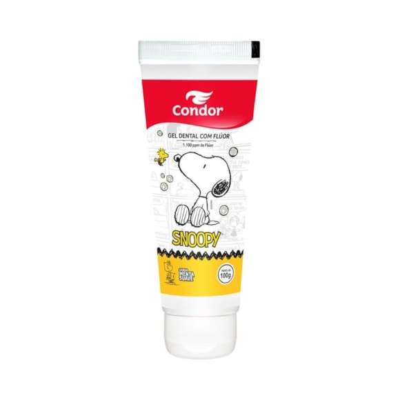 Gel Dental Infantil Condor Snoopy 100g