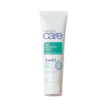 Gel Esfoliante Facial Avon Care Triple 100g